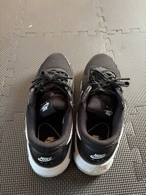 Nike Women’s Black and White Low-Top Sneakers